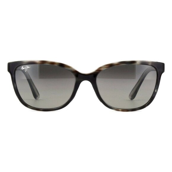 New MAUI JIM Honi Grey Polarised Wayfarer GS758 11S Sunglasses Women - Picture 2 of 4